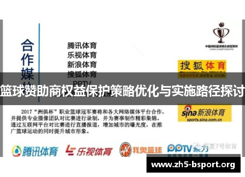 篮球赞助商权益保护策略优化与实施路径探讨
